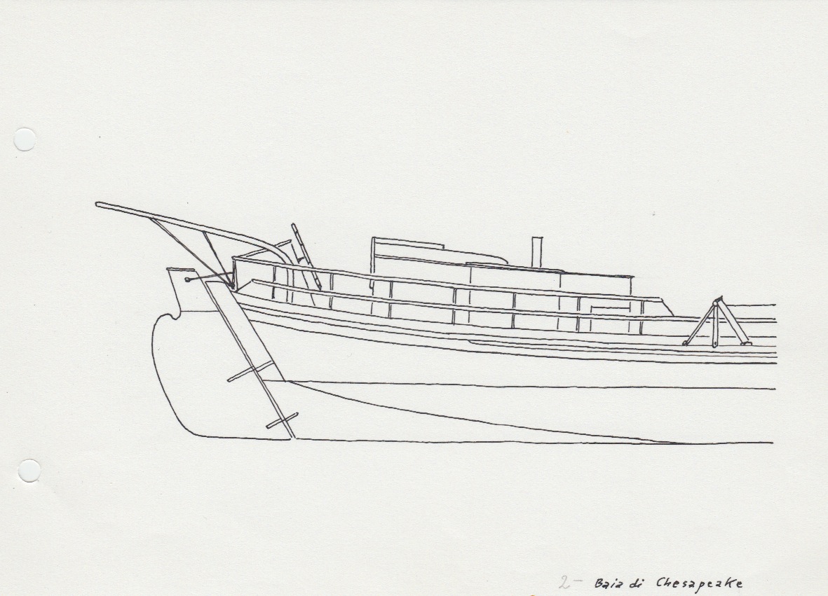144 Baia di Chesapeake - skipjack - 1908